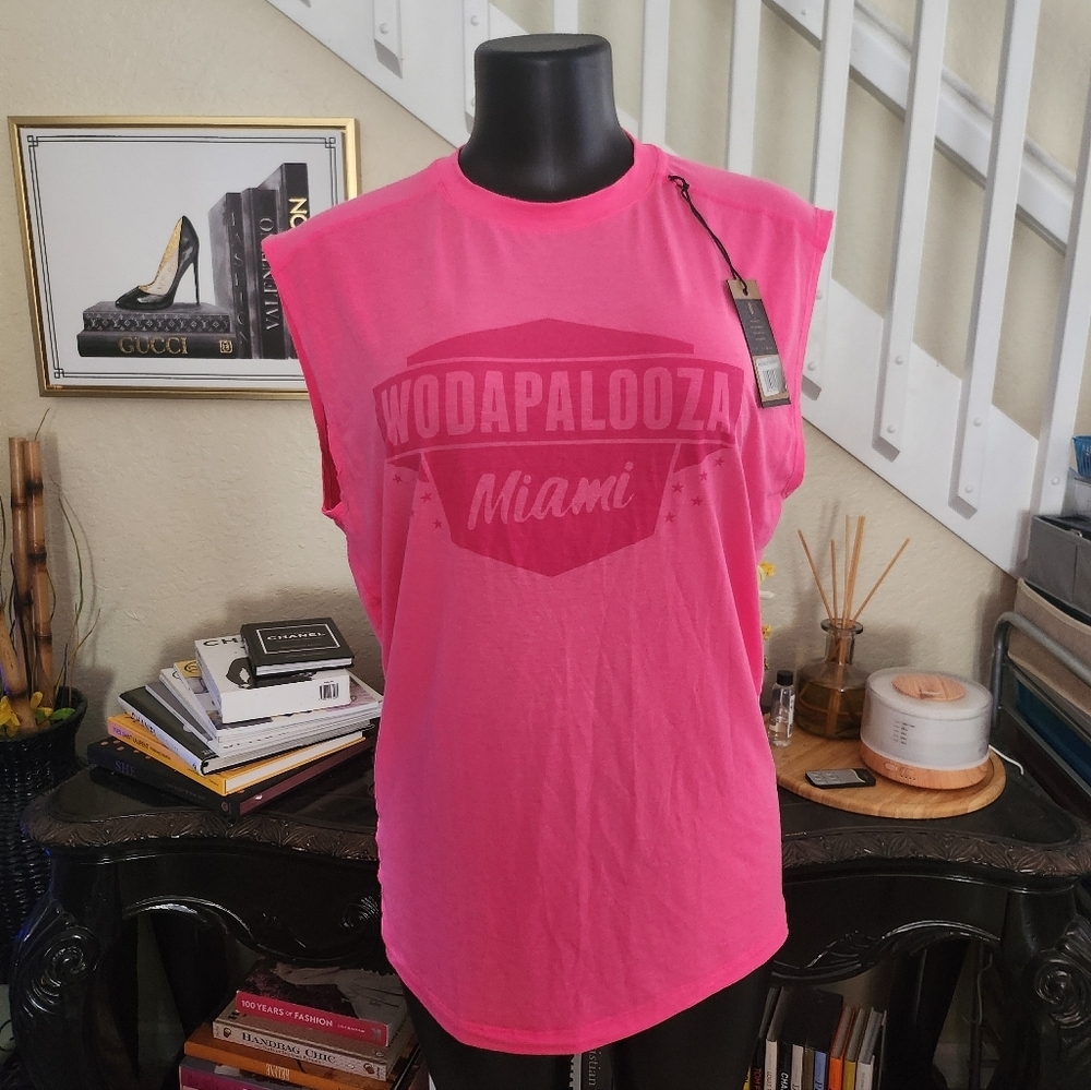 NOBULL Wodapalooza fitness festival Miami tank top size M NEW